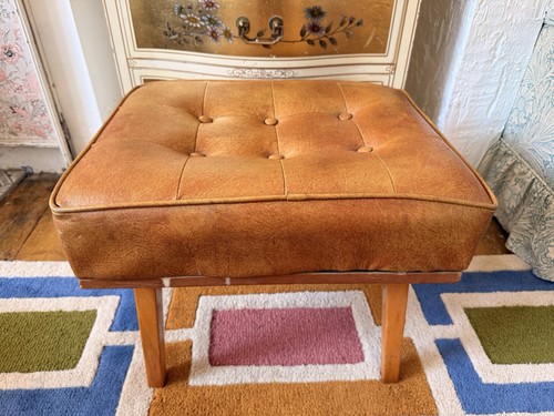 Vintage small wooden - wooden, vinyl
