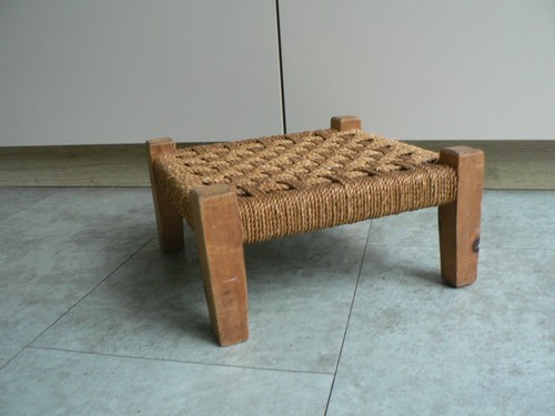 Vintage woven rustic wood - woven,