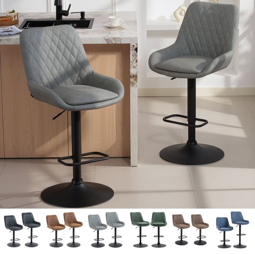 Adjustable bar stools set 2 - stools, of