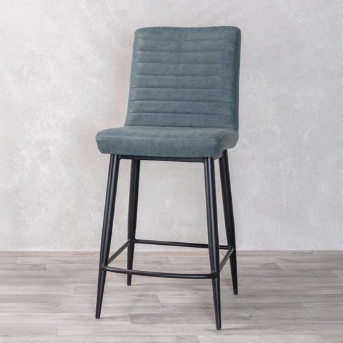 Blue bar stool - bar,