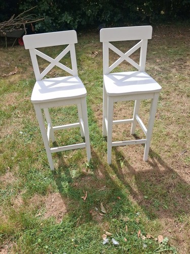 Pair vintage bar - of,