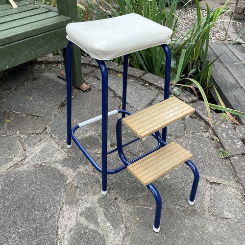 Vintage folding kitchen steps - kitchen,