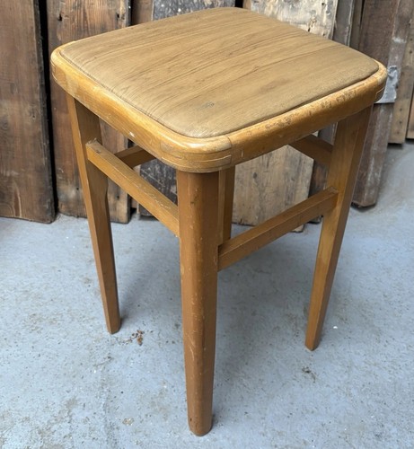 Mid century beech - mid, stool