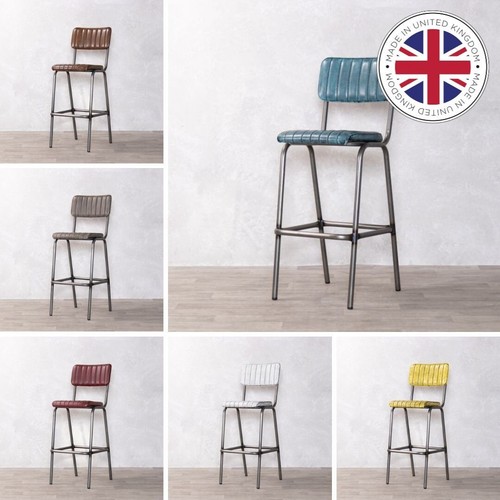 Faux leather bar stools - bar,