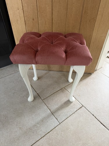 Pink button tufted - pink, button-tufted