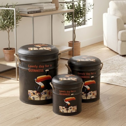 Guinness guiness metal stool - guinness,