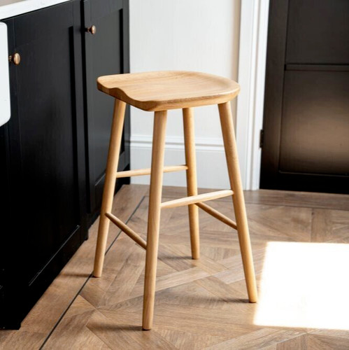 Oak breakfast bar stool - breakfast, wooden