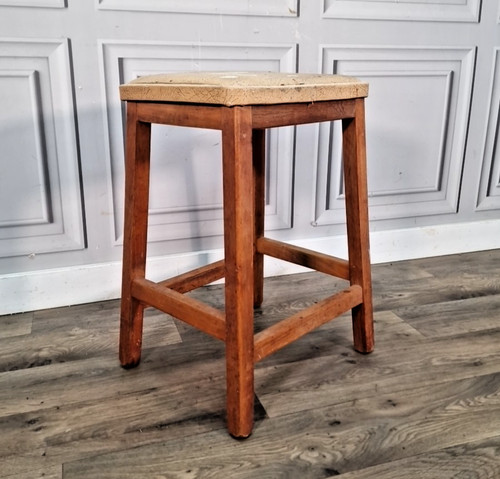 Vintage vinyl kitchen - kitchen, stool