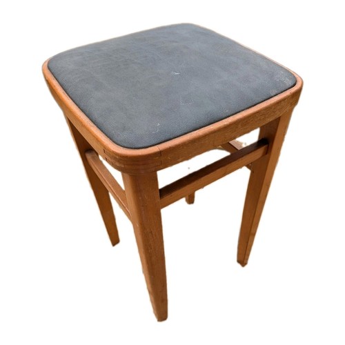 Vintage wooden stool - vintage, 60s
