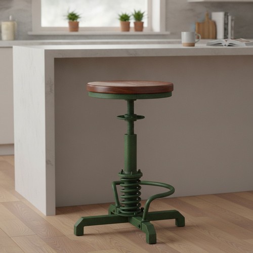 Bokkoli industrial bar stool - bokkoli,