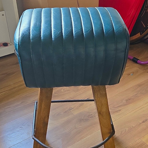 Vintade retro blue leather - vintade,