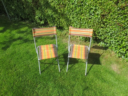 Small vintage retro stool - small,