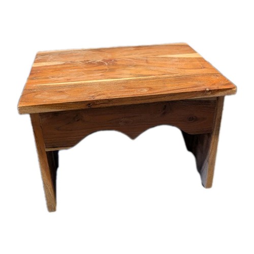 Wooden stool footstool step - stool,