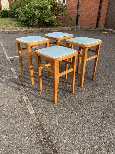 Vintage mid century wooden - vintage, mid-century